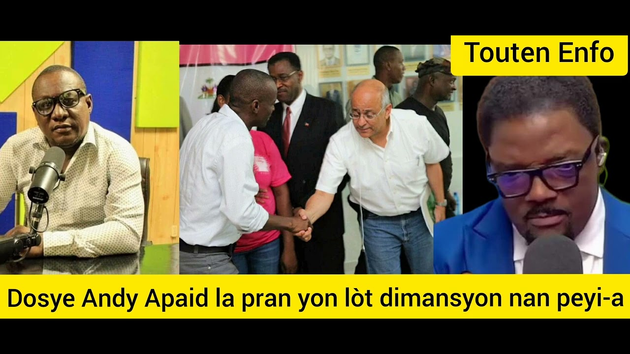 Esaïe César ak Lucko egzije otorite PNH yo ak  gouvènman bay peyi eksplikayon nan dosye Apaid la