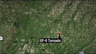 Storms spawn weak tornado in West Michigan