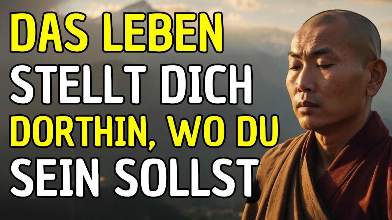 WIE MAN DEM LEBEN VERTRAUT UND AKZEPTIERT, WAS PASSIERT | BUDDHISTISCHE WEISHEIT DER AKZEPTANZ