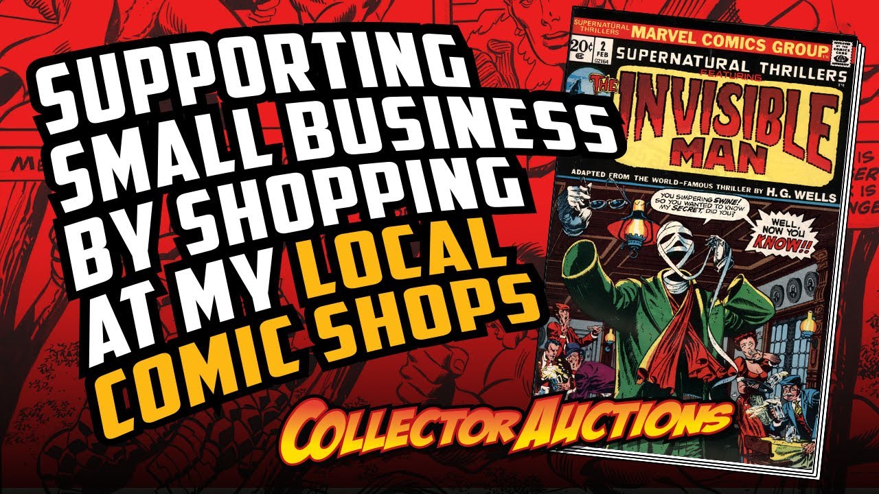 Supporting Small Business by shopping at 2 Local Comic Book Shops: Ep. 275