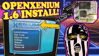 OGXBOX - OPENXENIUM 1.6 INSTALLATION w/ LPC Rebuild PCB + Bios Setup!