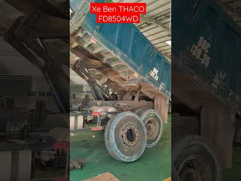 Video Bảo dưỡng xe ben THACO FD850-4WD| 100.000 km| Trường... - youtube