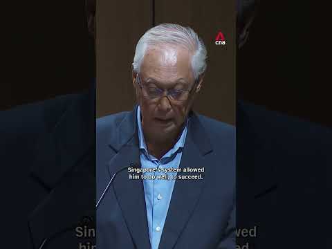 At Shanmugam's book launch, ESM Goh Chok Tong explains why he gave up legal career for politics