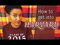 How i got into harvard  ahsante the artist