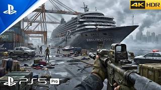 LAST DEPARTURE: TOKYO PORT (PS5 PRO) Realistic ULTRA Graphics (4K 60FPS HDR) World War Z