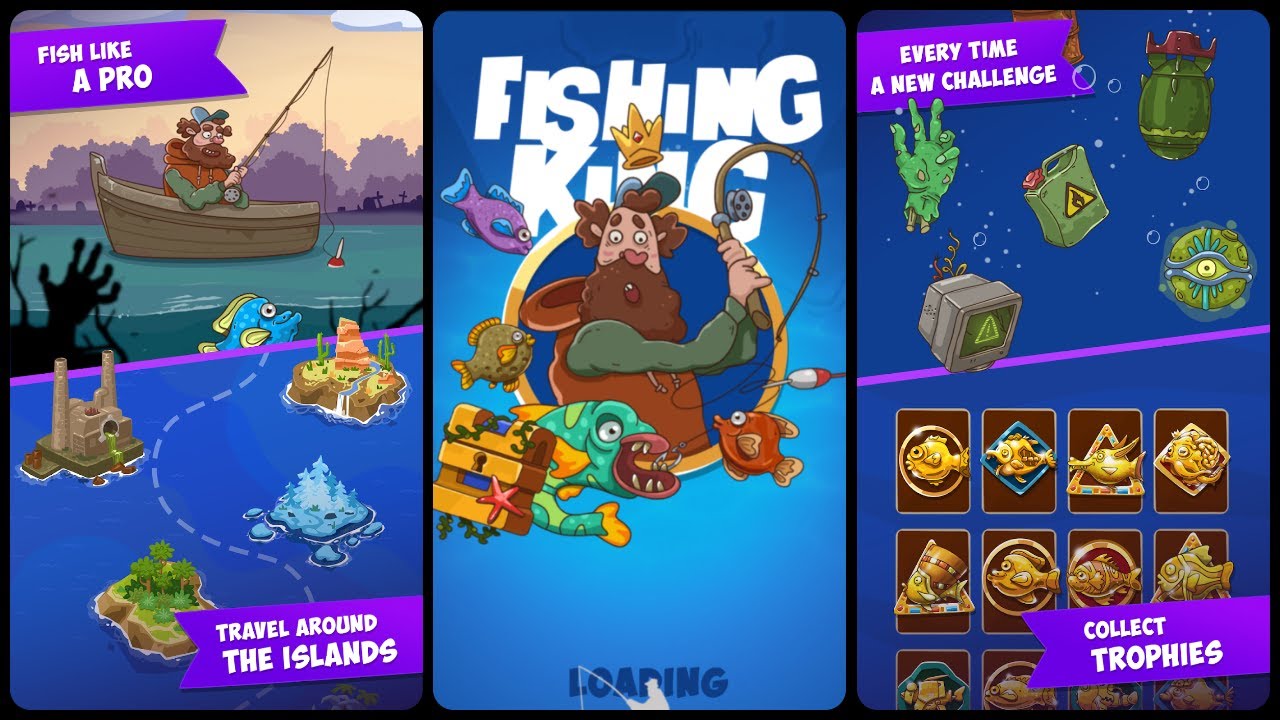 Fishing King Fish Hunt Gameplay Video for Android Mobile YouTube