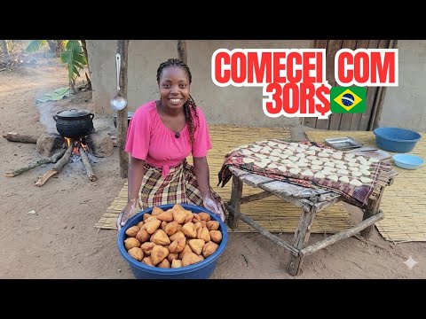 Mostrei o progresso do negócio da menina Izaltia em Moçambique 🇲🇿
