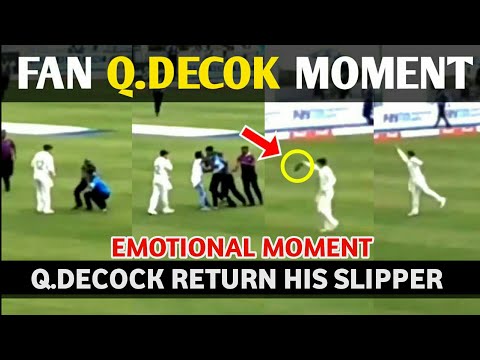 VIDEO:Fan invades Security To Meet Quinton De cock In ind vs Sa | Quinton De Cock Fan in Ground |