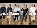 WHAT I WORE THIS WEEK | Suzie Bonaldi