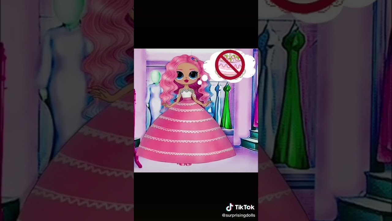 LOL OMG Dawn choosing a prom dress Part 1 