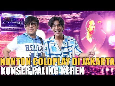 NONTON KONSER COLDPLAY DI JAKARTA KEREN BANGET.. KENZY HAPPY MAU NANGIS