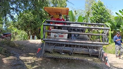 máy cắt độ hộp số 102 binh hàm 95 cắt lúa nhật siêu lẹ tập40#maibangtv