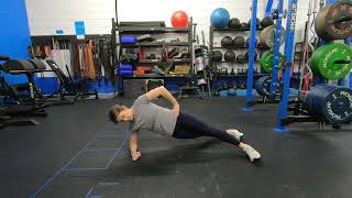 Split Stance Side Plank