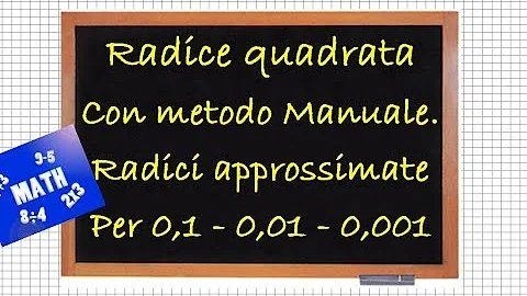 Quanto fa la radice quadrata di 0?