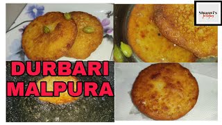 DURBARI MALPURA// A sweet recipe with orange flavour
