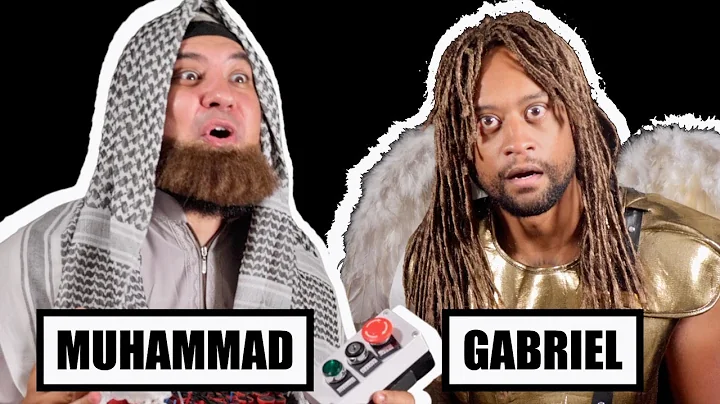 Muhammad Meets the Angel Gabriel (Muhammad's Boom-...