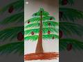 Christmas tree drawing #christmas #art #drawing #youtubeshorts