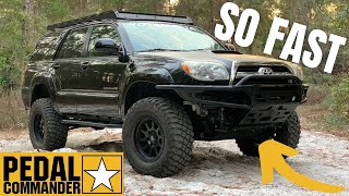 Every V8 NEEDS This!!! Pedal Commander Install on a 4th Gen 4Runner