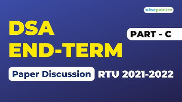 L-12 | PYQ RTU 21-22 | Computer Science Engineering | 2nd Year | Data Structure & Algorithms