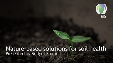 IES Webinar: Nature-based solutions for soil health