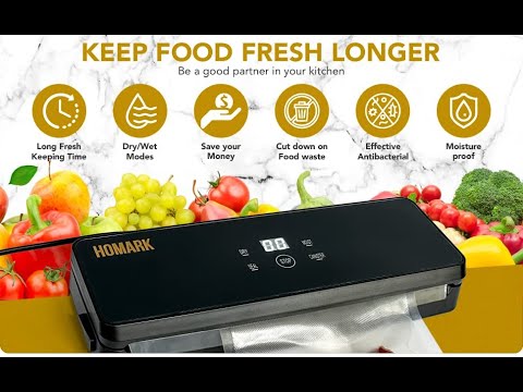 HOMARK Vacuum Sealer Machine 