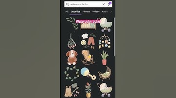 Favorite Boho elements in Canva!