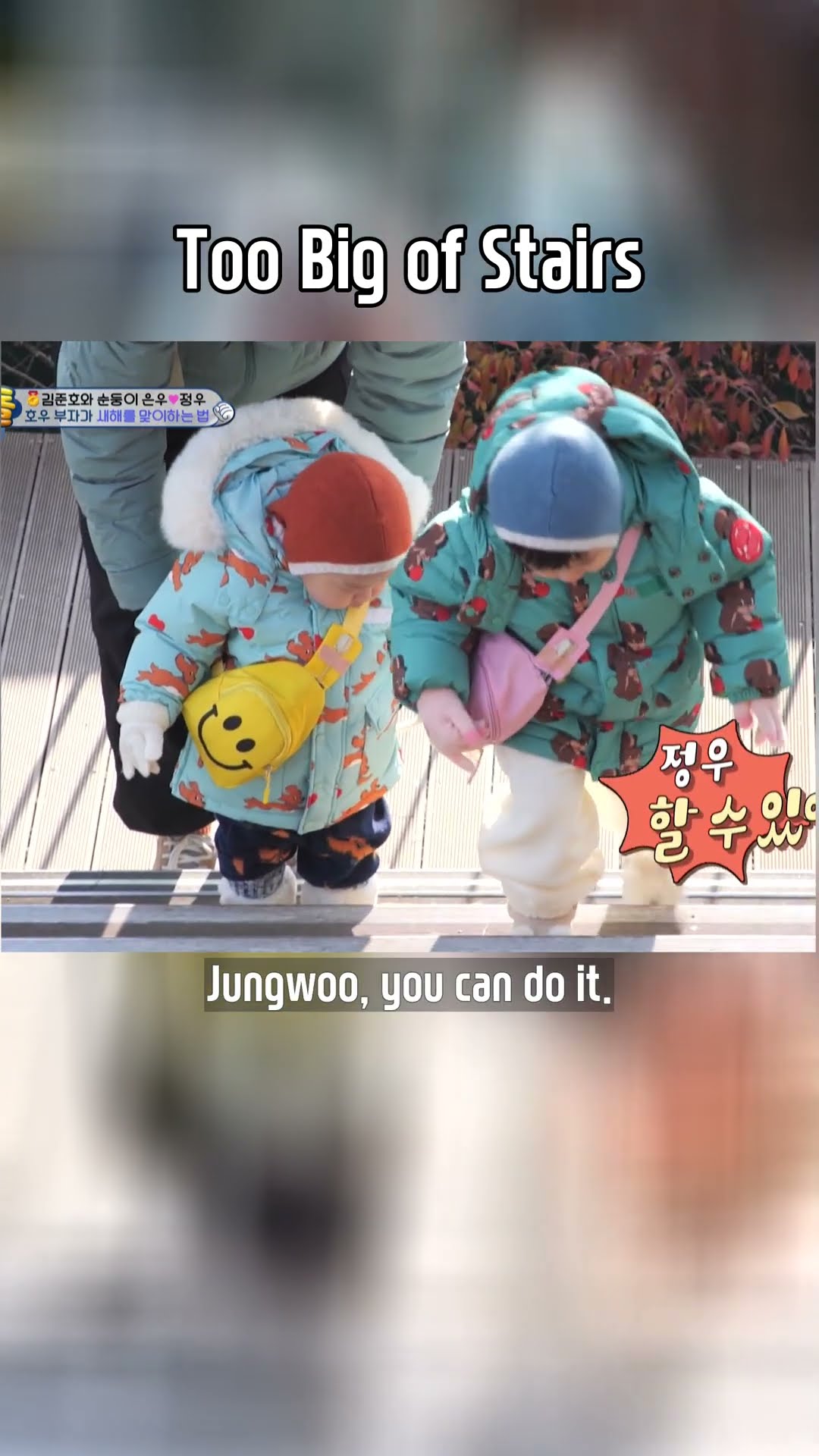 Too Big of Stairs? #TheReturnofSuperman | KBS WORLD TV