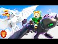 DRAGON OSCURO VS DRAGON DE LUZ EN MINECRAFT BATALLA DE DRAGONES | MUNDO DRAGON #3 🐉 LEON PICARON