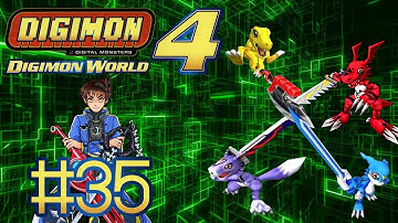 Digimon World 4 Four Player Playthrough with Chaos, Liam, Shroom, & RTK part 35: Mummies & Minotaurs