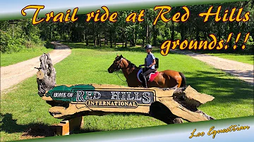 Trail Ride at Red Hills Grounds - Leo Equestrian