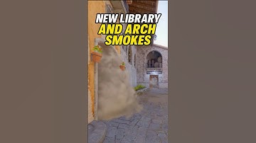 CS2 Inferno NEW Library and Arch Smokes