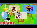 Noob VS Roblox Art Simulator