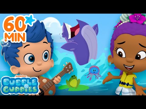 Wild Animal Rescues! 🐳 w/ Songs, Games & More | 1 Hour | Bubble Guppies