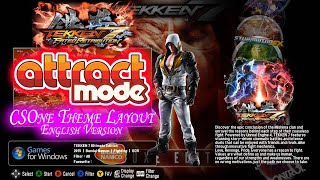 CSOne Theme Layout for Attractmode (English Version) 어트랙트모드 CSOne 테마 영문판