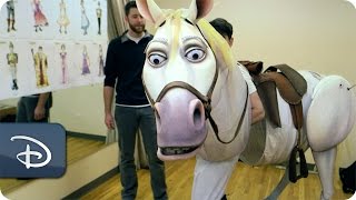 Bringing Maximus to Life for ‘Tangled: The Musical’ | Disney Cruise Line