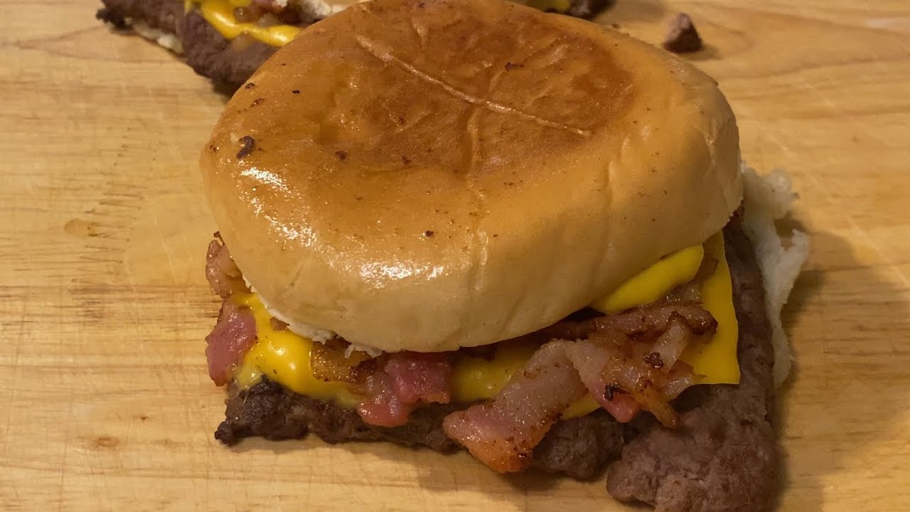 How to make Smash Burger in a pan YouTube