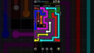 Game Play - Flow Free Bridges - Tower Pack Levels 100 to 110 screenshot 3