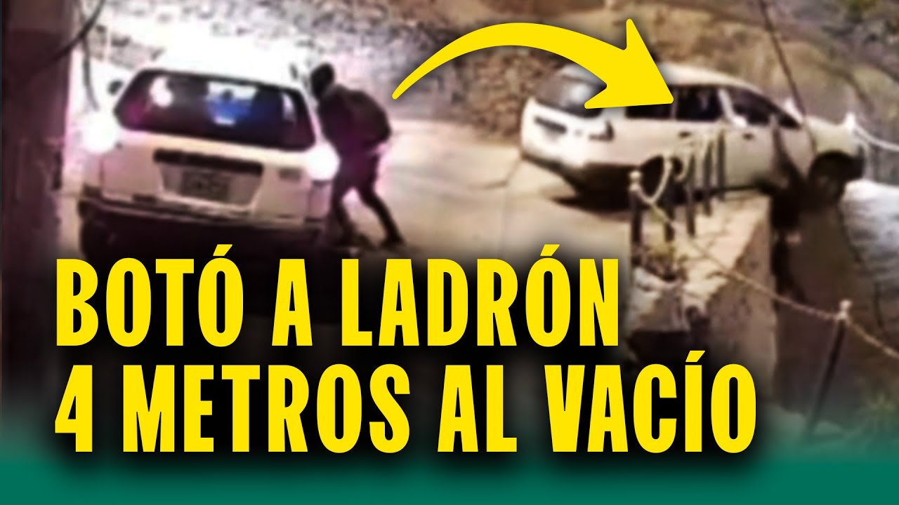 Fingen ser pasajeros, atacan a taxista, pero él los embiste así