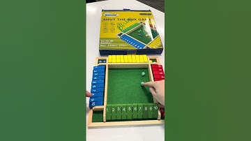 Review of must have dice game- Shut the Box #musthaves #amazon #games #dice