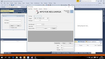 Rancangan Aplikasi Apotek VB .NET