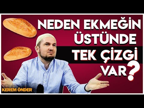 Ekmeğin üzerine neden tek çizgi atılır? Şok olacaksın! / Kerem Önder