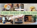 *NUEVO*LIMPIEZA PROFUNDA DE TODA LA CASA~ RUTINAS Y ZONAS DE LIMPIEZA~Tips y mucha motivación!