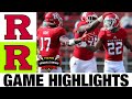 Team scarlet vs team white highlights  2024 rutgers football spring game