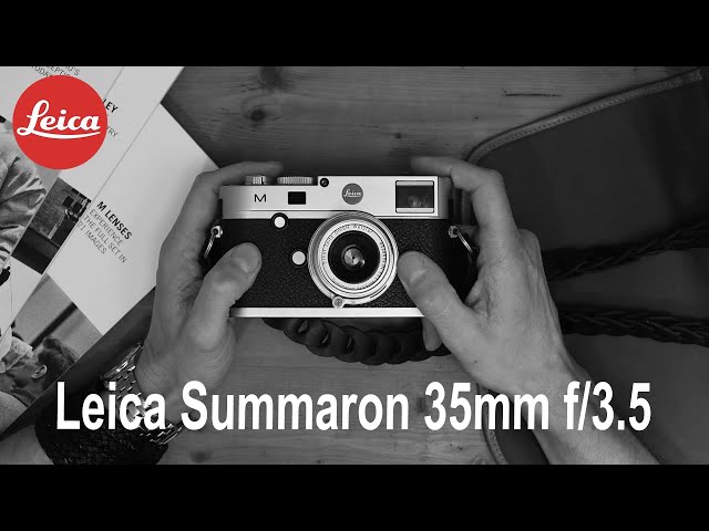Leica Summaron 35mm f/3.5 - YouTube