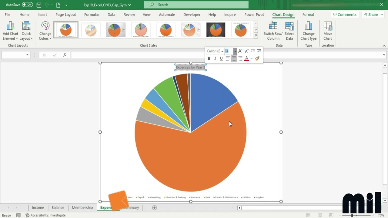 Exp19_Excel_Ch03_Cap_Gym | Exp19 Excel Ch03 Cap Gym | Cap Gym