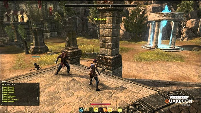 Elder Scrolls Online - Gameplay Presentation at QuakeCon