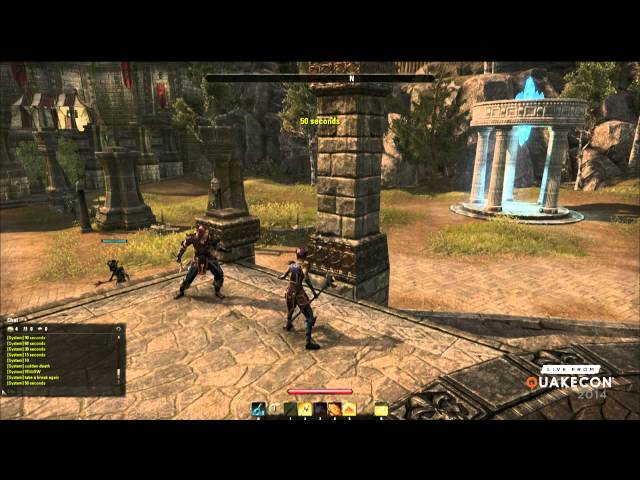 The Elder Scrolls Online Gameplay - QuakeCon 2013 