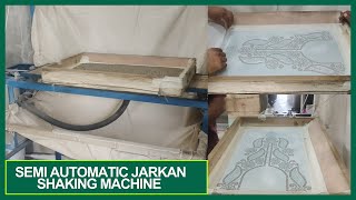 Semi Automatic Jarkan Machine | Jarkan Diamond Sheet Making Machine | Nailstone Shaking Machine