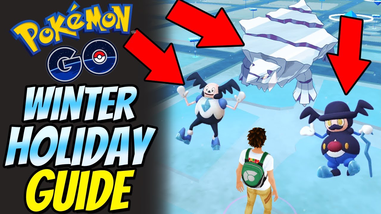 Pokemon GO Winter Holiday Event Guide & Info YouTube