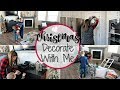 CHRISTMAS DECORATE WITH ME 2018 :: DECORATING FOR CHRISTMAS :: CHRISTMAS EDITION